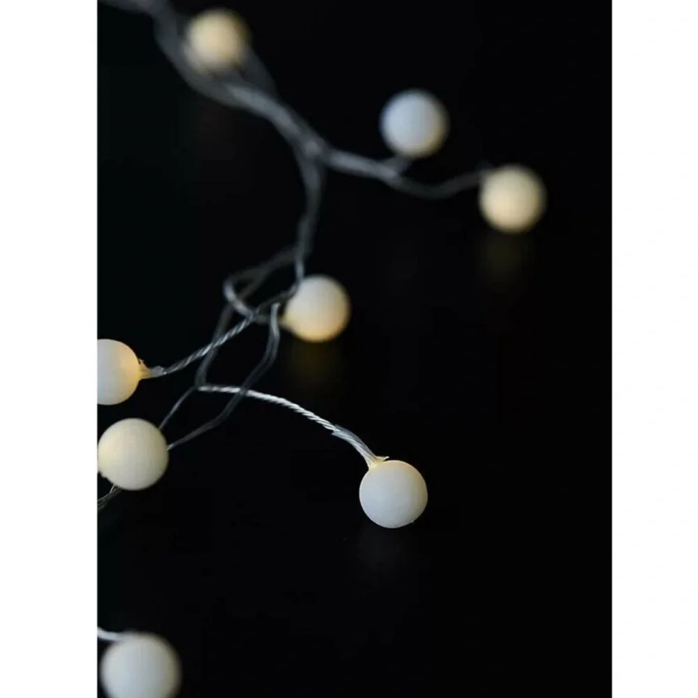 NWT Anthropologie Terrain Stargazer Snowberry Garland 15’